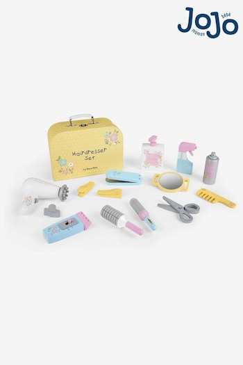 JoJo Maman Bébé Yellow Wooden Hairdresser Set (N06707) | £34