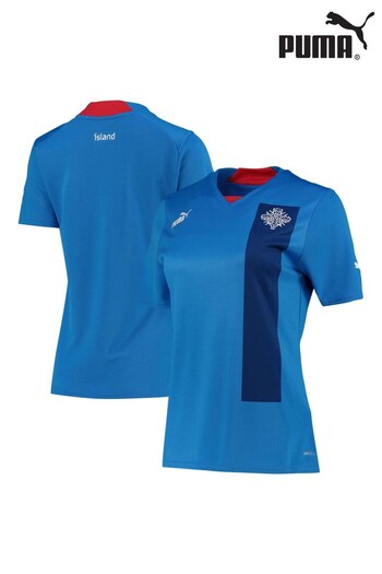 Puma Blue Iceland Home Shirt 2022 (N06850) | £70