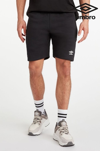 Umbro Black Chrome Club Leisure Jog Shorts (N06934) | £20