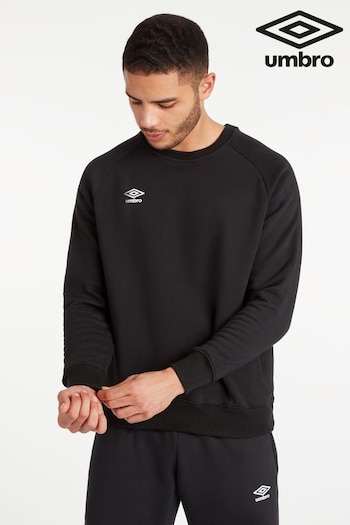 Umbro Dark Black Ground Club Leisure Sweatshirt (N06936) | £25