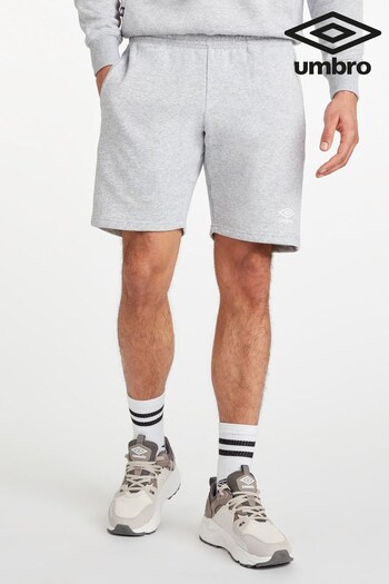 Umbro Grey Pro Fleece Elite Shorts (N06954) | £30