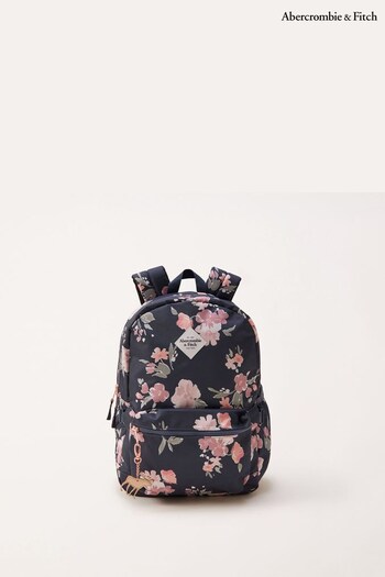 Abercrombie & Fitch Blue Floral Backpack (N07017) | £42