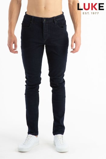 Luke 1977 Blue Vac Raw Stretch Collection Jeans (N07053) | £60
