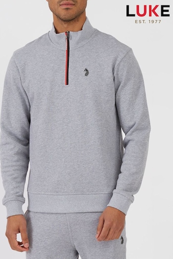 Luke 1977 Grey Sweater (N07080) | £80