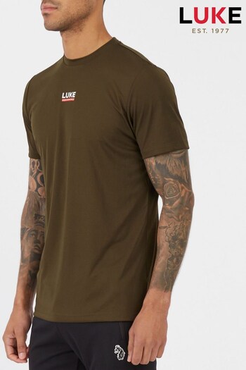 Luke 1977 Green Lean Dark T-Shirt (N07081) | £35