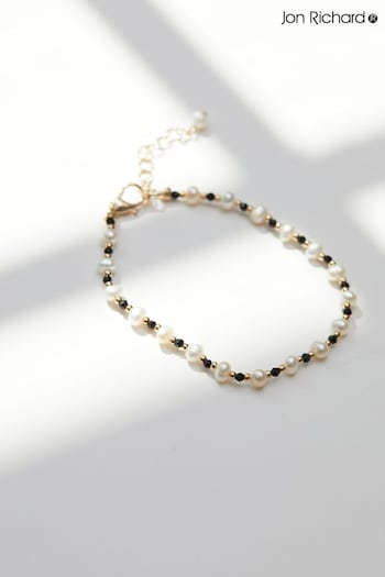 Jon Richard Gold Plated Pearl Rope Necklace (N07131) | £18