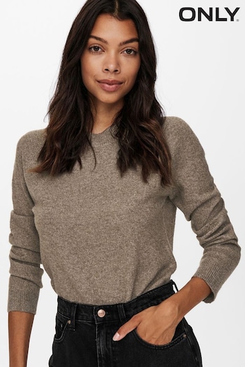 ONLY Brownie Round Neck Knitted Jumper (N07172) | £28