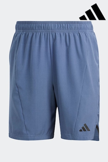 adidas Blue Designed for Training Workout Shorts (N07245) | £35