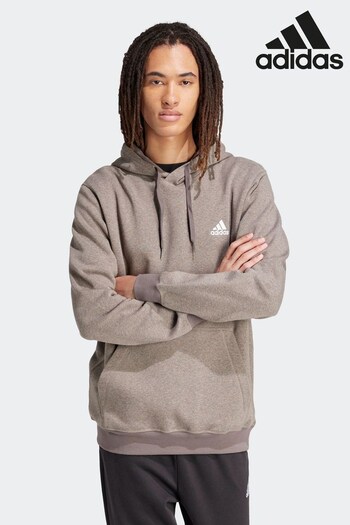 adidas Pink MENwear Seasonal Essentials Mélange Hoodie (N07260) | £50