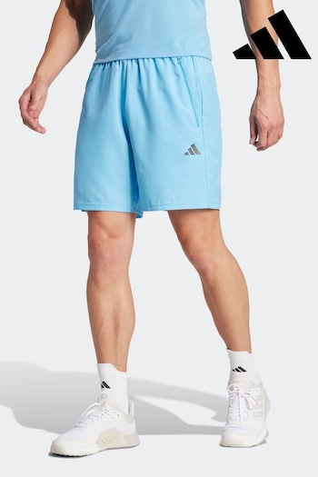 adidas Dark Blue Train Essentials Woven Training Shorts (N07282) | £23