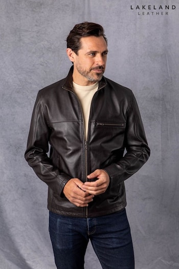Lakeland Leather Preston Leather Brown Jacket (N07337) | £199