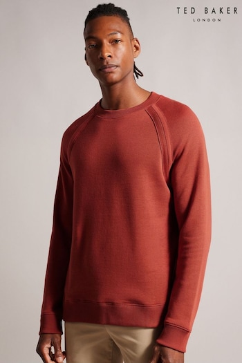 Ted Baker Orange Devote Raglan Detail Sweatshirt (N07359) | £85