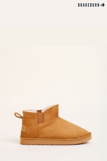 Brakeburn Brown Short Boots (N07417) | £35