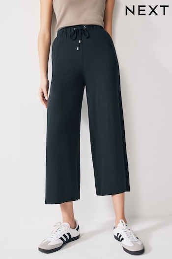 Navy Jersey Culottes (N07517) | £22