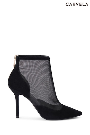 Carvela Allure Ankle Black Boots (N07563) | £169