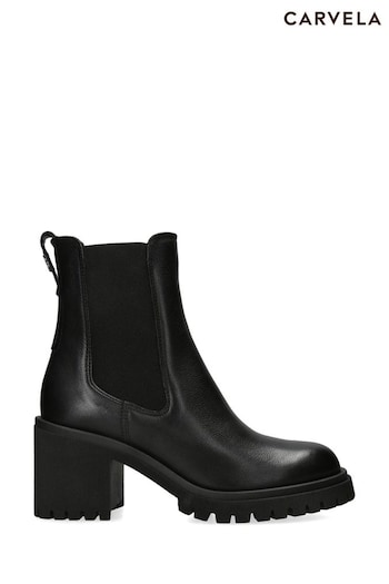 Carvela Comfort Mega Black Skate Boots (N07603) | £189