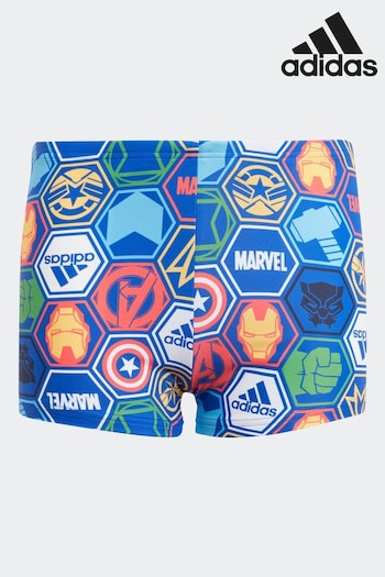 adidas retail Blue Marvel Swim Shorts (N07832) | £23