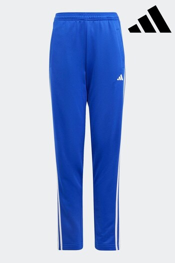 adidas Blue Train Essentials AEROREADY 3-Stripes Regular-Fit Joggers (N07869) | £25