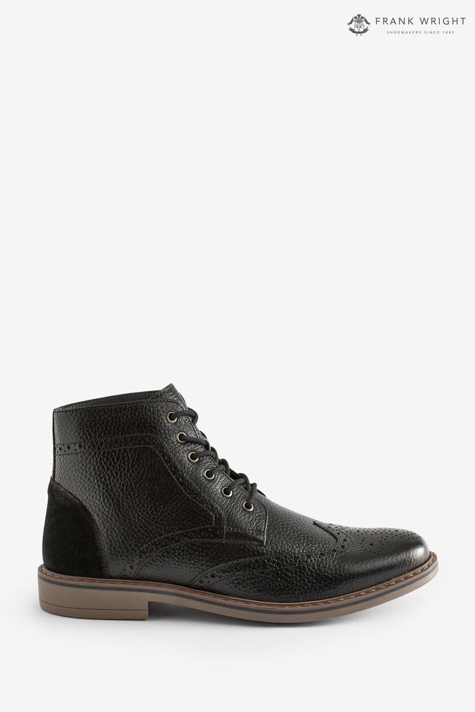 Frank wright military discount lace up boots