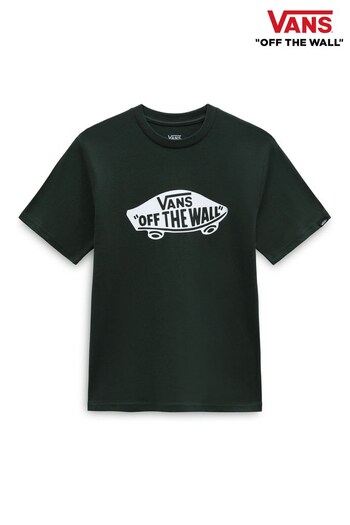 Vans Boys Dark Green Off The Wall Board T-Shirt (N07902) | £19