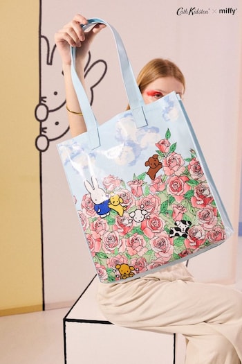 Cath Kidston Blue Large Miffy Book 100% Cotton Bag (N07914) | £27