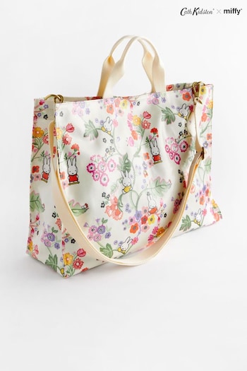 Cath Kidston Botanical 100% Cotton Miffy Strappy Carryall Bag (N07980) | £55