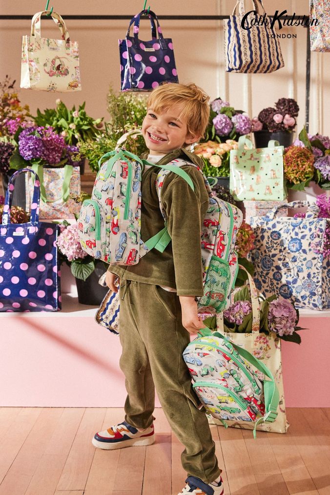 Cath kidston leopard flower backpack hot sale