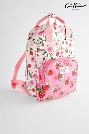 Cath Kidston Pink Strawberry Medium Balenciaga Backpack (N09052) | £40