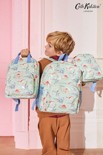 Cath Kidston Green Dinosaurs Mini Backpack (N09056) | £34
