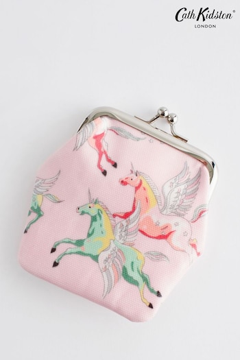 Cath Kidston Pink Unicorn Print Kids Clasp Purse (N09071) | £12