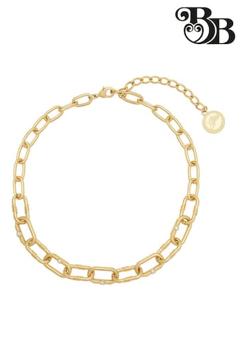 Bibi Bijoux Gold Tone 'Courage' Chunky Chain Necklace (N09084) | £30