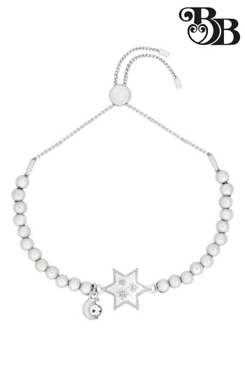Bibi Bijoux Silver Tone Starstruck Friendship Bracelet (N09098) | £25