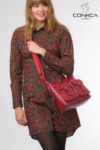 Conkca Nancie Leather Shoulder Bag (N09104) | £69