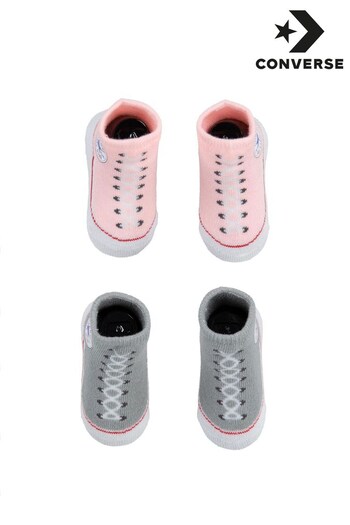 Converse jam Pink Chuck Booties 2 Pack (N09135) | £18