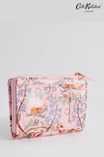 Cath Kidston Pink Floral Slim Pocket Purse (N09399) | £30