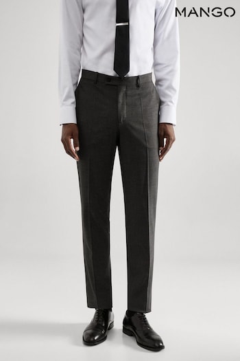Mango Slim Fit Trousers (N09605) | £80