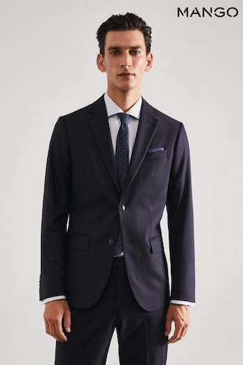Mango Slim-Fit Wool Suit Jacket (N09607) | £150