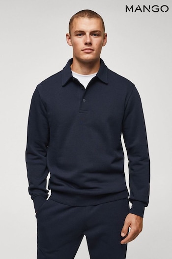 Mango Blue Beach Sweatshirt (N09608) | £36
