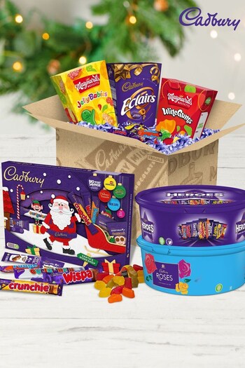 Cadbury Christmas Chocolate and Sweets Hamper (N09650) | £40