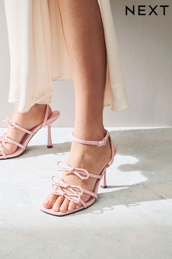 Pink Forever Comfort® Multi Bow Sandals (N09712) | £36