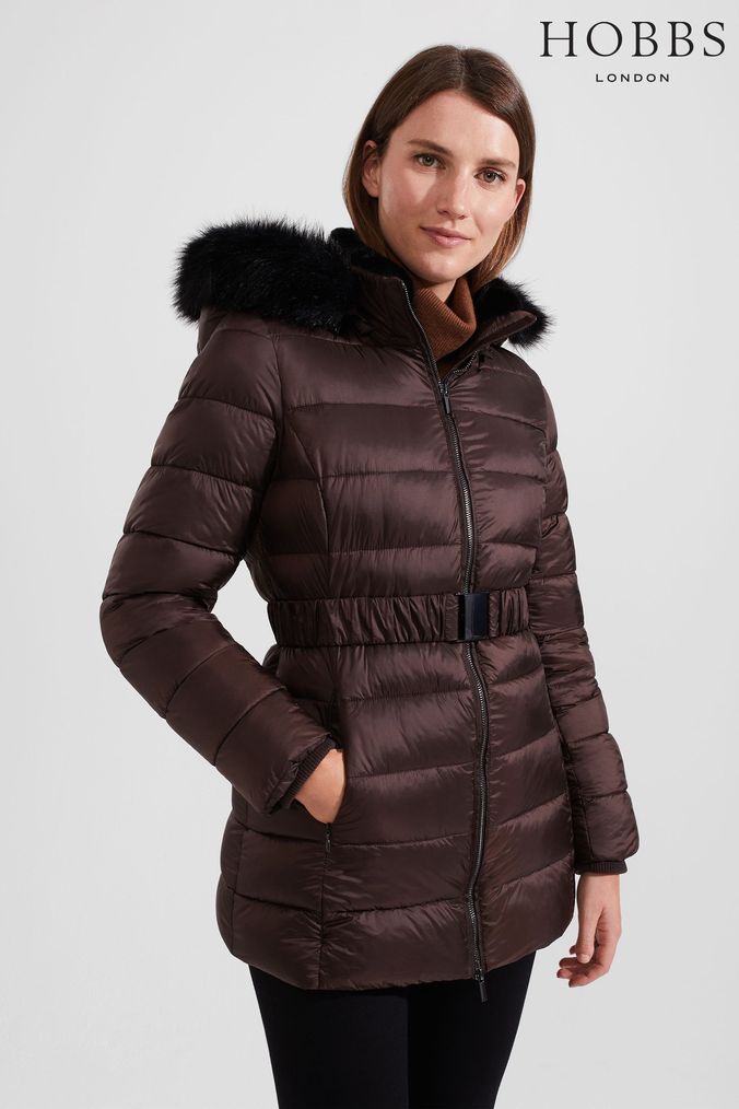 Hobbs hadley puffer sales coat dark ivy