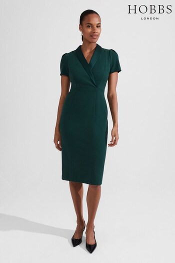 Hobbs Green Amira Dress (N09773) | £159