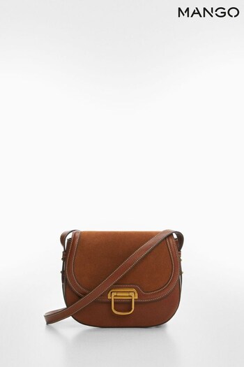 Mango Mara Shoulder Bag with Buckle (N09814) | £50