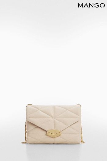 Mango Lur Quilted Bag with Flap (N09817) | £36