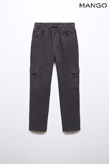 Mango Corduroy Cargo Raka Trousers (N09873) | £26