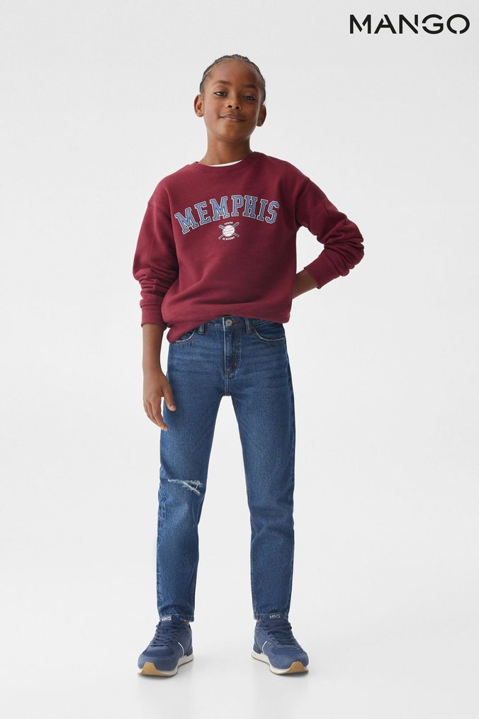 Baggy outlet jeans mango