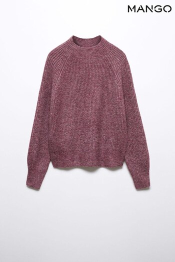 Mango Turtleneck Knit Sweater (N09910) | £26