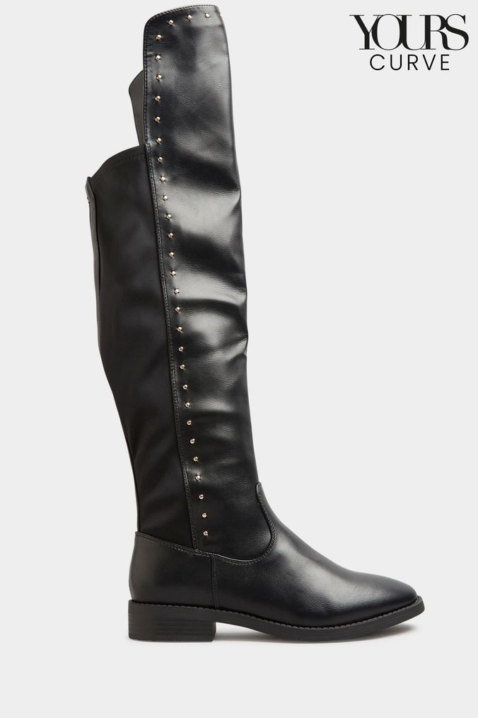 Studded online sock boot