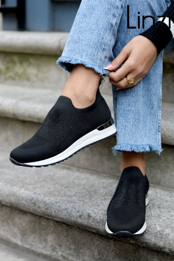 Embellished trainers uk sale