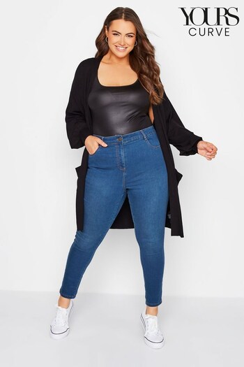 Yours Curve Blue Super Stretch Skinny AVA Jeans (N10627) | £29
